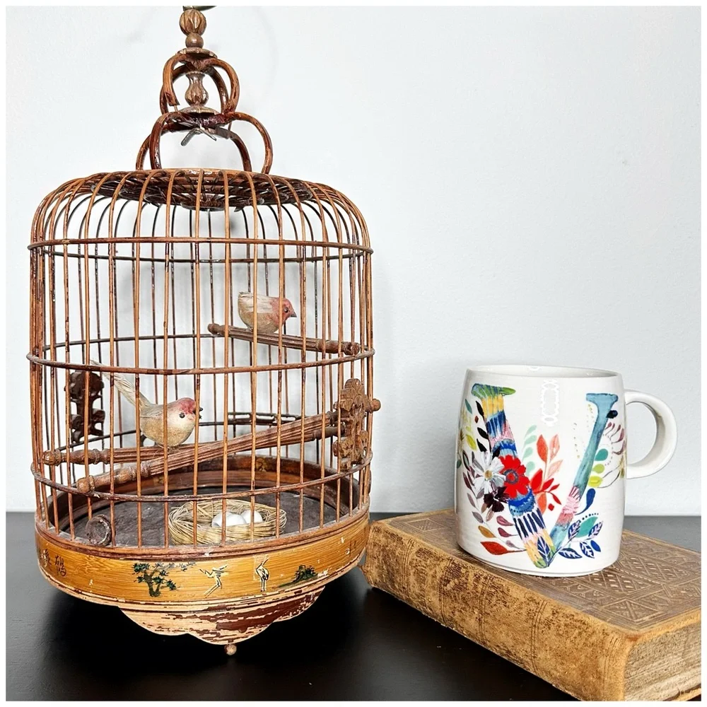 Anthro “Petal Palette Monogram Mug” - Picture 6 of 14